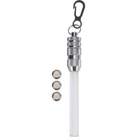 Lot de 2 bâtons lumineux de signalisation de plongée lampe torche flash clignotant rouge lumière constante cadeau plongeur (1/5)
