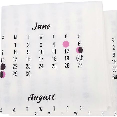 Calendrier mural en tissu 2020 style simple, 50x70cm, déco murale pour maison, fond arrière-plan suspendu (1/5)