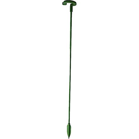 Plant Support Stake - Plastic Stem Support for Indoor Outdoor Use - Slot Design for Roses Lilies Tomatoes - 17 cm 27 cm 37 cm - 5 pcs (1/5)