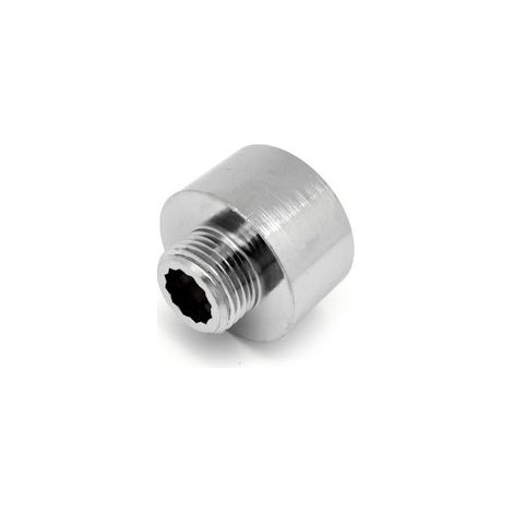 Riduzione Fm in Ottone Cromo Ibp 3/4 x 3/8 10 Pezzi