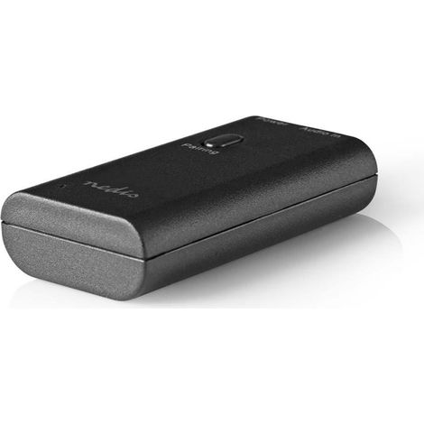 Nedis Bluetooth® Transmitter / Audio- / Video- / Dateneingänge: 1x 3.5 mm / AptX ™ Low latency / AptX™ / SBC / Bis zu 2 Geräte / Schwarz (1/5)