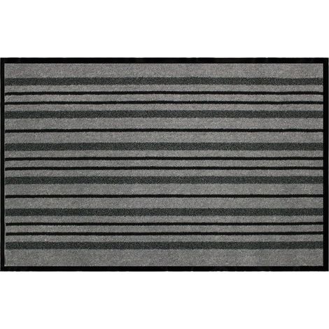 Douceur-dinterieur Piano tappeto d'ingresso grigio 80 x 120 cm