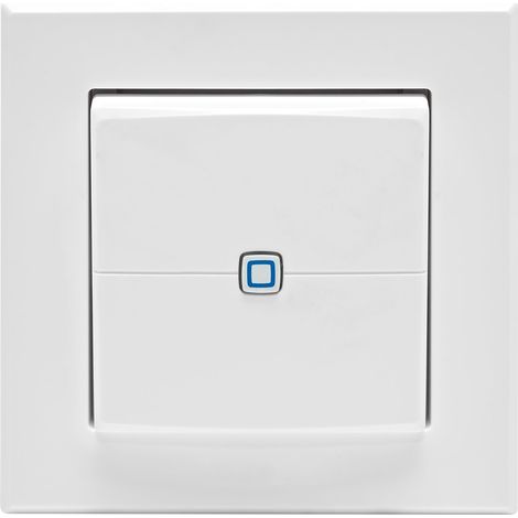 Interrupteur mural 2 boutons Accessoire Smart Home universel Commutateur actionneurs et thermostats sans fil (1/5)