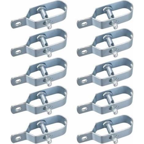 Tendeur de fil, tendeur de clôture, tendeur de fil barbelé, kit de connexion pour tendeur de fil (10 pièces) LO-Ron