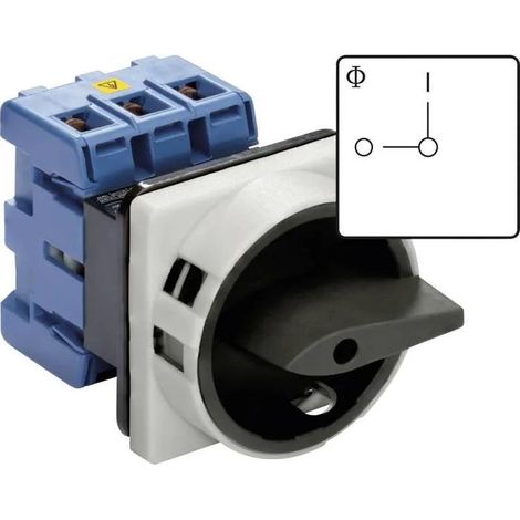 Kraus-naimer KG64B T103/01 E interruptor seccionador negro