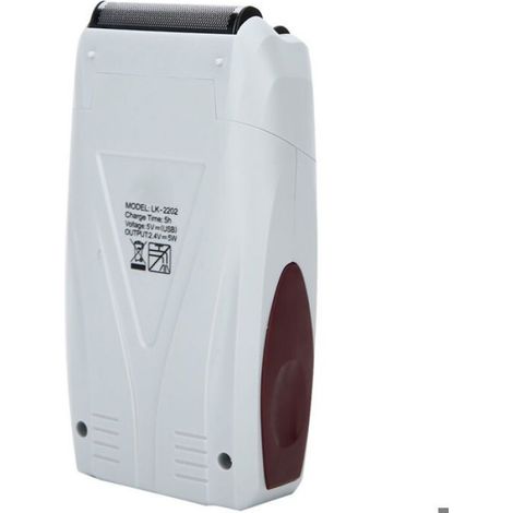 USB Rechargeable Rechargeable Tourne de barbe électrique alternative pour le rasoir Gray (1/5)