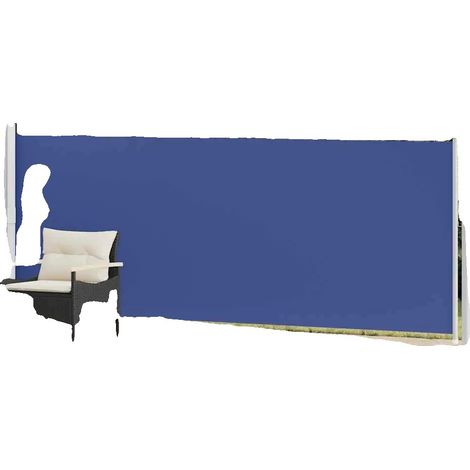 Toldo para patio, diseño retráctil, protección UV, verde militar. (1/2)