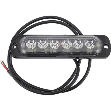 GLEAVI Gyrophare LED Ultrafin 6 pour Fourgon Camion Ipx4 Étanche (1/5)