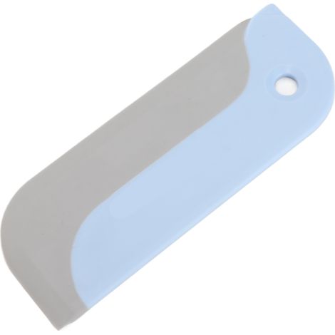 Petite raclette à eau en plastique ergonomique bord arrondi avec trou de suspension multi-usage lame à eau pour miroir et plan de travail cuisine (1/4)