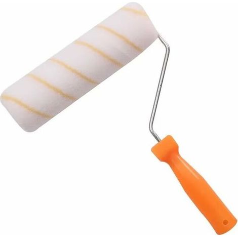 Rouleau À Peinture Fil D’Or 340 mm Avec Poignée En Caoutchouc Rouleau Pour Peindre Brosse Pour L'application De Peintures De Vernis De Résine Pour La Rénovation, (1/5)