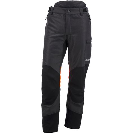Pantalon anti-coupures KOX Duro 3.0 Anthracite/Orange Taille 98 Mince et grand