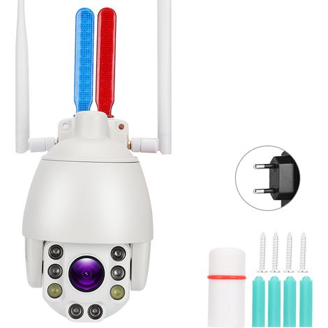 Caméra IP PTZ 2,5 pouces 3G/4G avec zoom 10x, Dôme, Vision Nocturne, Extérieur, Étanche, Alimentation 110-240V (1/5)