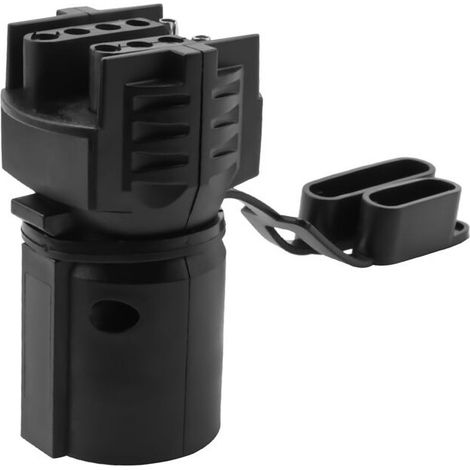 Adaptateur D'éClairage de Remorque 7 Broches Ronde à 4 Broches 5 Broches Connecteur Plat de Remorque Connecteur D'Alimentation de Remorque pour RV