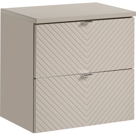 Waschtischunterschrank 60 cm in Beige VERACRUZ-56 (1/5)