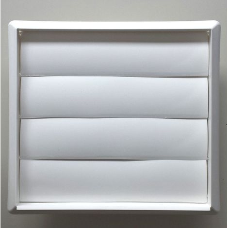 Grille Ventilation Pvc ø120mm Plaques Mobiles, Pvc, Tube ø120mm - Fepre (1/2)