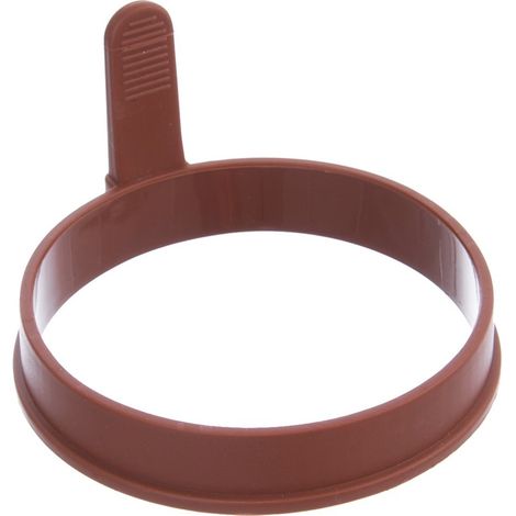 Molde de silicona naranja para huevos SILLINIE circular