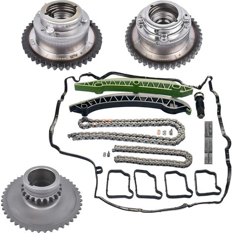 Kit de cadena de distribución, regulador del árbol de levas, rendimiento del motor, 1 (1/2)