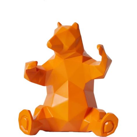 Ours Statue Sculpture Animal Figurine Moderne Décoration 23cm (1/5)