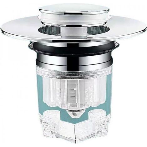 1 Filtre de vidange pour lavabo - Désodorisant - Type de presse pop-up - Noyau en cuivre - Anti-odeur - Couvercle de vidange efficace