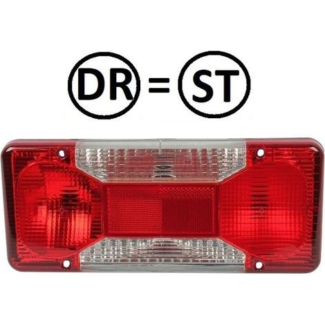 Freno de luz trasera Iveco Daily, Fiat Ducato Doblo cargo pick-up, OE 42555131