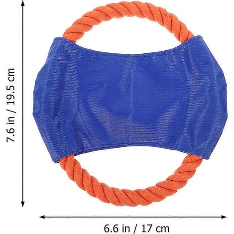 Disque de lancer pour chien, jouet résistant à l'usure pour l'entraînement (lot de 3).