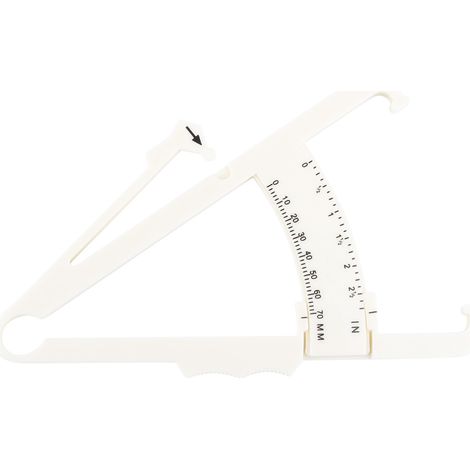 1PC Pince à Graisse Corporelle Testeur Fitness Mesure Précise Plis Cutanés Outil (1/5)