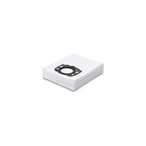 Accessoire pour aspirateur Lot de 6 sacs filtrants de rechange pour Karcher Mv4 Mv5 Mv6 Wd4 Wd5 Wd6, compatibles avec Karcher Wd4000 à Wd5999 (1/4)