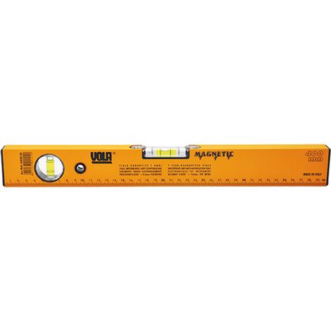 LIVELLA A DUE BOLLE MAGNETICA cm 50  - VOLA