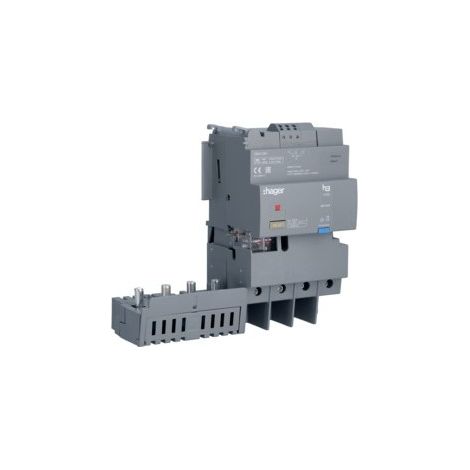 Bloc dif x160 4P 125A Idn fixe - APPAREILLAGE DE TETE HAGER HBA128H (1/2)