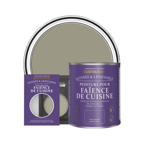 Peinture pour Faïence de Cuisine, Finition Satinée - Racine (1/3)