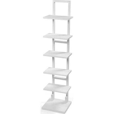 Scaffale metallo Industrial 5 ripiani 30x30x131 cm