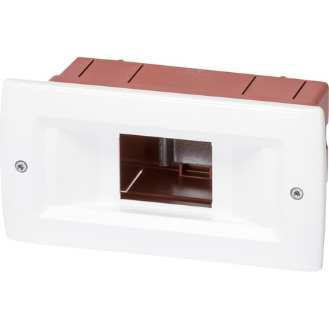 Gewiss GW-40601 Tableau de distribution encastré protégé 2M IP40