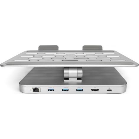 Digitus Digitus Supporto variabile per notebook/tablet con docking station USB-C™ a 6 porte
