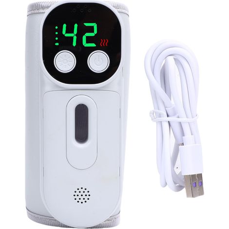 Chauffe-biberon sans fil 18 W, batterie rechargeable 8000 mAh, maintien au chaud, portable et idéal pour les voyages. (1/5)