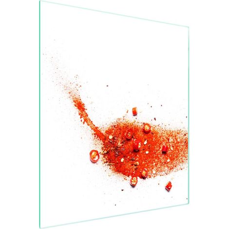 Schneidebrett aus Glas, 45x52 Chili (1/5)