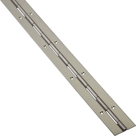 Stangenscharnier 1000 x 40 x 1,5 mm Edelstahl matt Klavierband Bandscharnier Türband von SOTECH