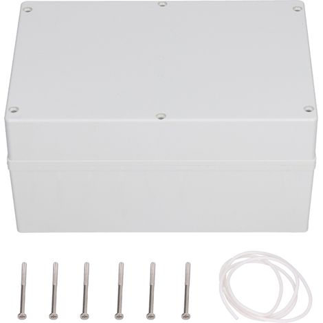 Boîtier jonction étanche ABS 240x160x120mm – Pour projets électroniques DIY – Protection eau et poussière (1/5)