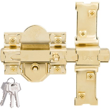 Serrure 301-R/80 Doree F01112 Fac - FAC (1/2)