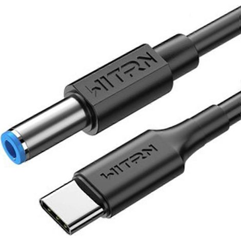 Câble d'alimentation PD Type C vers 12V/15V/20V pour caméra de sécurité, connecteur 5.5x2.5mm (1/4)