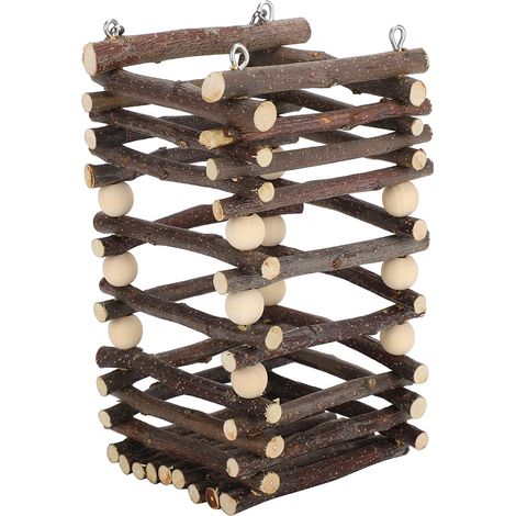 Mangeoire en bois pour lapins, support pour nourrir les petits animaux, accessoires pour cage à lapins (1/5)