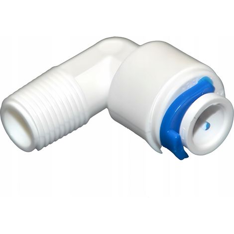 Conector rápido, codo PARA conector de membrana, ósmosis (1/2)
