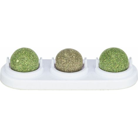 Giocattolo per gatti Trixie Bianco Verde Palline (1/5)
