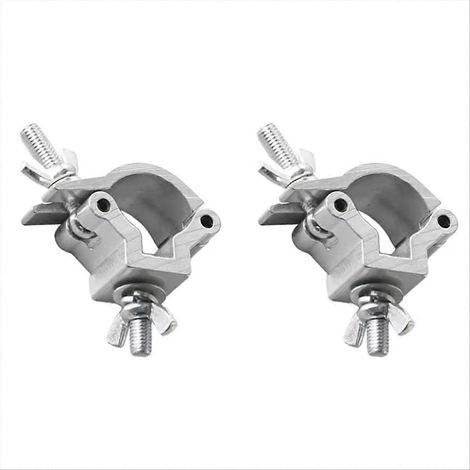 Pince de fixation robuste à tête unique pivotante pour éclairage DJ, pinces de fixation pour projecteurs PAR à faisceau mobile LED, pinces de fixation pour projecteurs spot (1/5)
