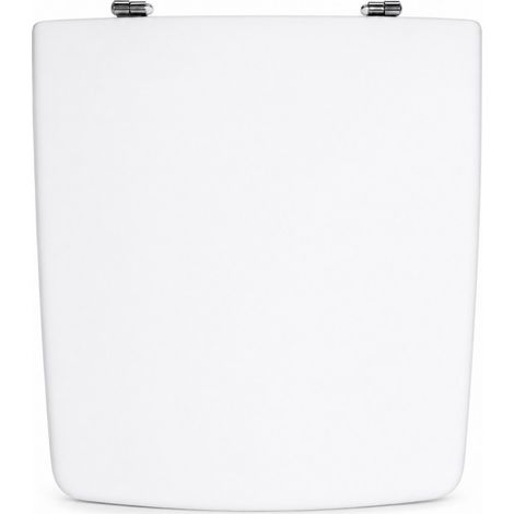 Tapa de WC Shanga blanco SELLES 43x35,6 cm, entraxe 13 cm (1/4)