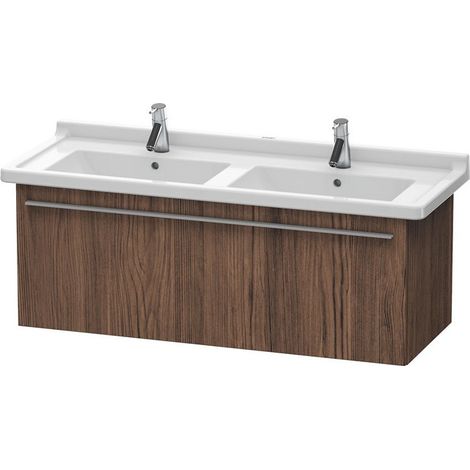 Meuble sous-vasque X-LARGE 468x1200x448mm noyer foncé