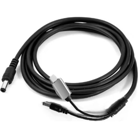 Câble d'alimentation cc de remplacement, 1.25M, 4,1 pieds, USB C à 5.5x2.1mm, cordon de convertisseur de Port pour écran de haut-parleur d'ordinateur portable (1/5)