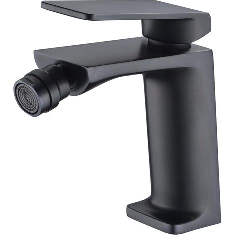 IMEX - grifo monomando bidé negro serie fiyi (1/5)