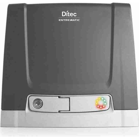 DITEC - código Motorreductor NES600EHP para uso pesado, para cancelas de hasta 600 kg, motor 24 Vdc, completo con cuadro eléctrico, con finales de carrera magnéticos integrados. Versión NeoS+