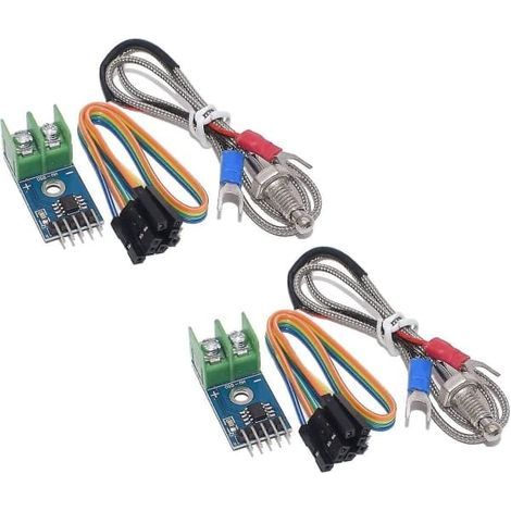 2 capteurs de température à thermocouple de type K Max6675, module 0-800 degrés Shibaod (1/5)