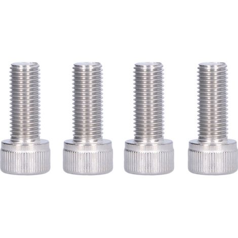 vis à tête hexagonale creuse en acier inoxydable A2, pas fin de 1,25 mm, M10x25 (1/5)